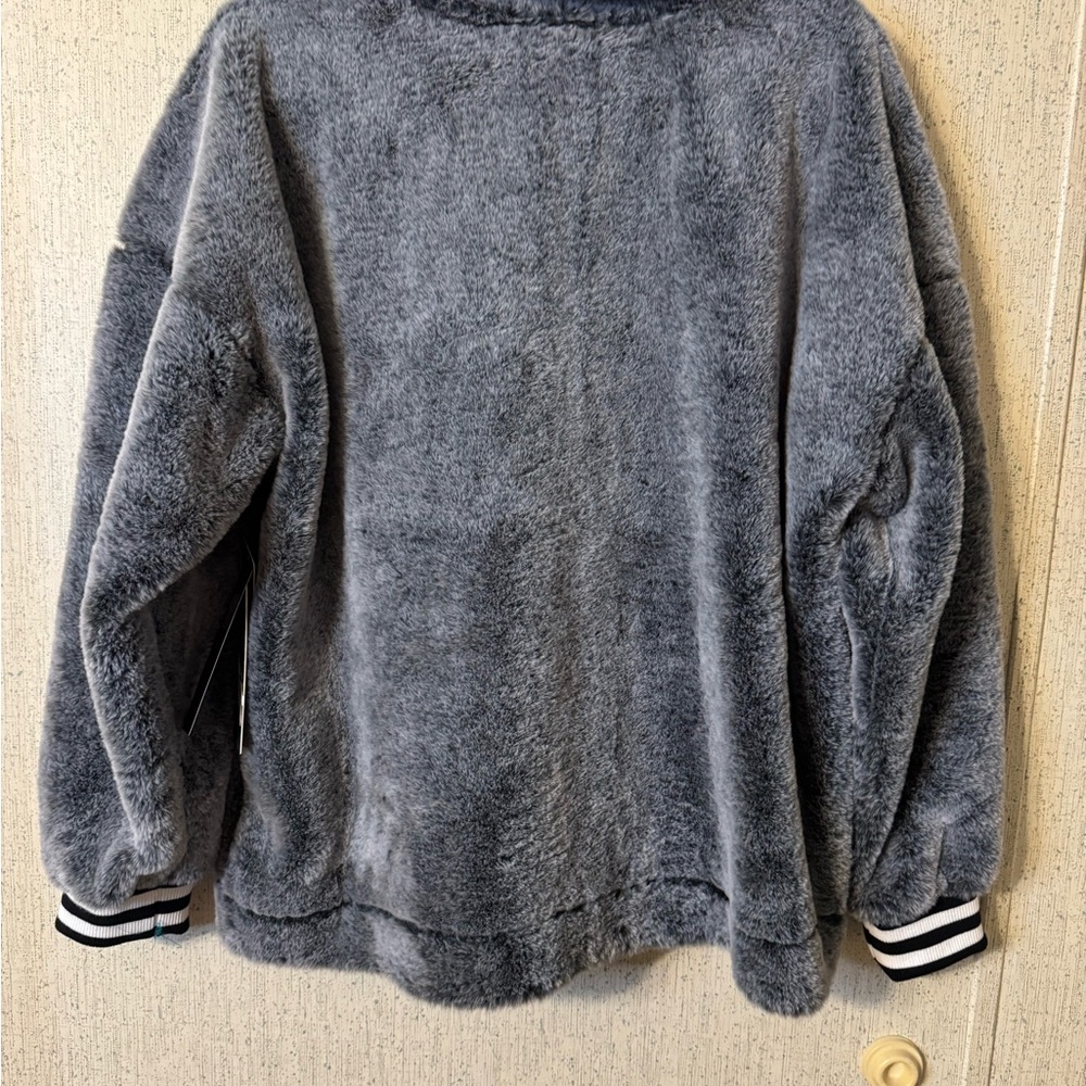 NFL Women’s Frosted Sherpa Pullover w/Rib Knit Sleeves NWT JAGUARS - Picture 3 of 7